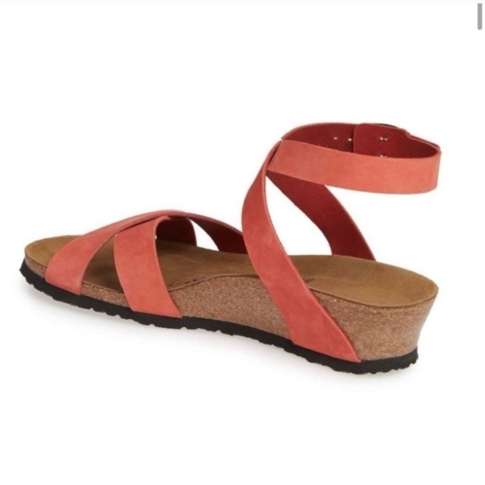 Birkenstock Papillio Lola Wedge Strappy Sandals 38, US 7-7.5 - Picture 2 of 9
